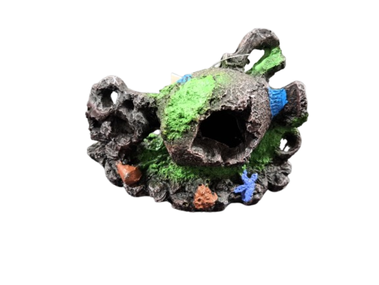 Broken Pot Aquarium Ornament