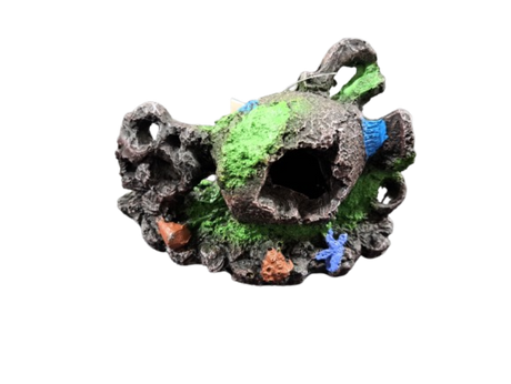 Broken Pot Aquarium Ornament Anhui Hefei Hongjia Co Ltd