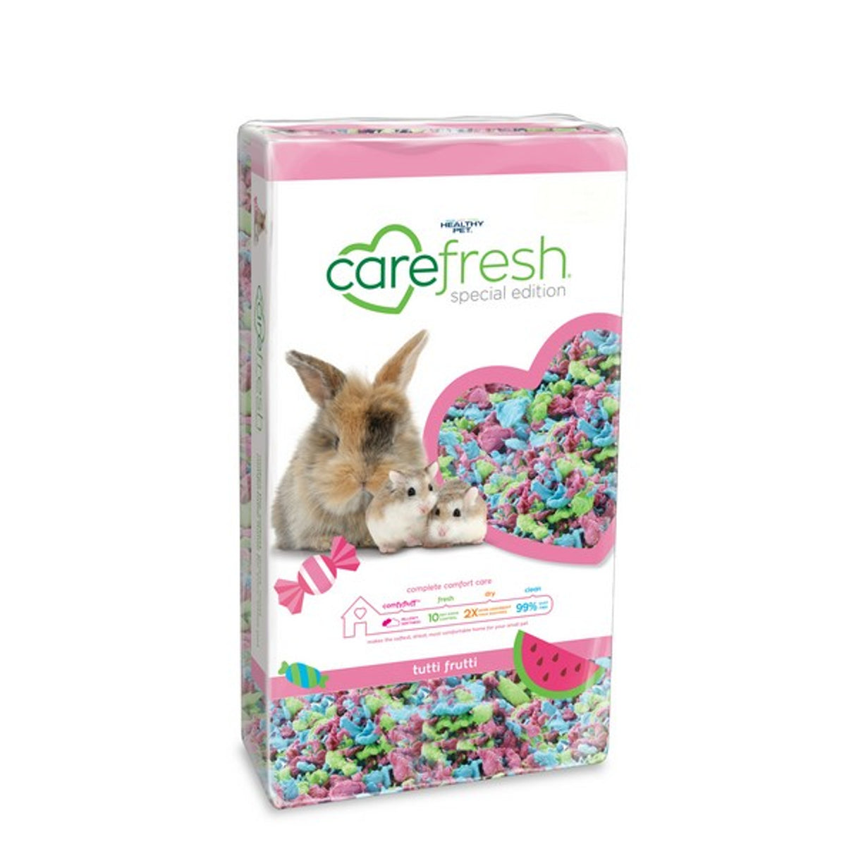 Carefresh Tutti Frutti Small Animal Bedding 10L