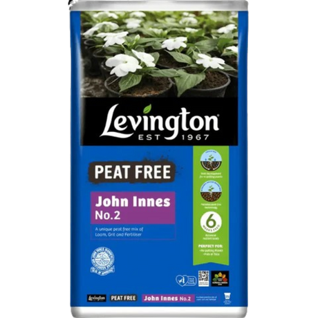 Levington Peat Free John Innes No.2  Compost 25L Levington