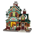 Cathy's Cushion Corner Lemax Christmas Village Illuminated Building Lemax