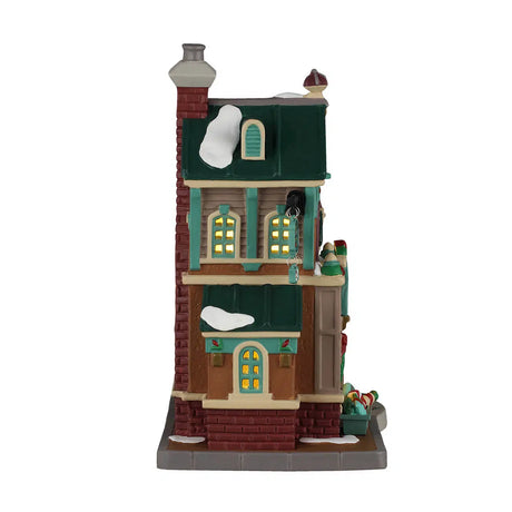 Cathy's Cushion Corner Lemax Christmas Village Illuminated Building Lemax
