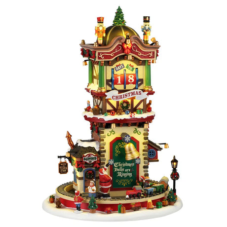 Christmas Time Countdown With 4.5V Adaptor Lemax Christmas Village Sights And Sounds Lemax