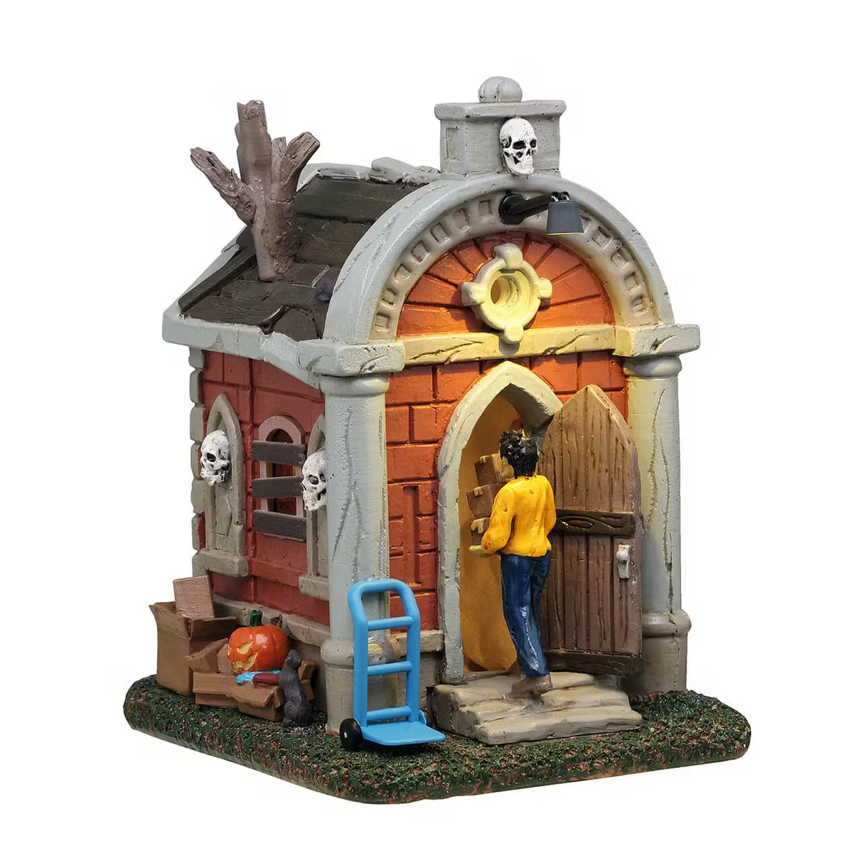 Crypt Move In AC Adaptable Lemax Spooky Town Table Accent