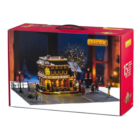 Dani's Pub Set Lemax Christmas Village Lemax