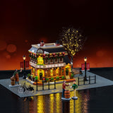 Dani's Pub Set Lemax Christmas Village Lemax