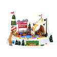 Dashers Bumper Boats With 4.5V Adaptor Lemax Christmas Village Sights and Sounds Lemax