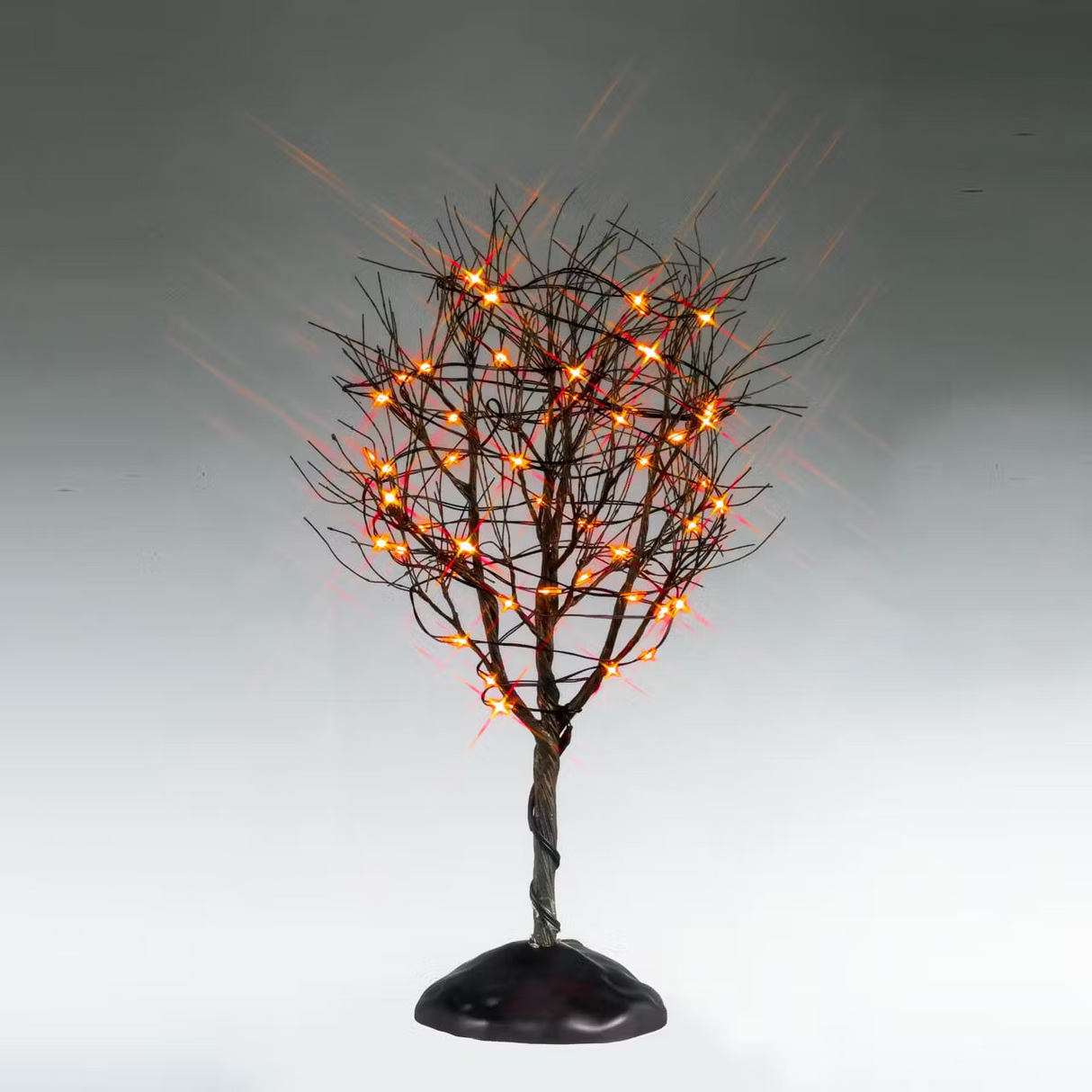 Dry Tree With Orange Lights B/O (4.5V) Lemax Spooky Town Trees