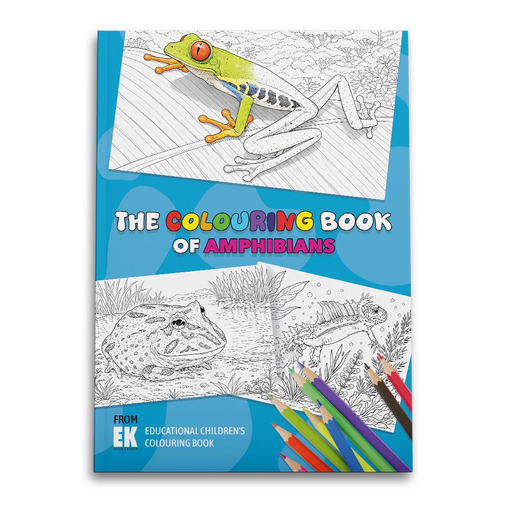 Exotics Keeper The Colouring Book of Amphibians Peregrine Livefoods Ltd