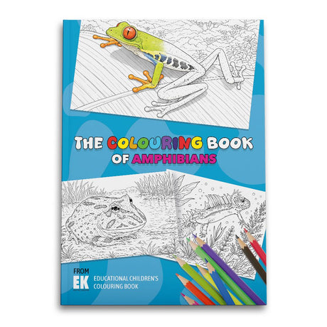 Exotics Keeper The Colouring Book of Amphibians Peregrine Livefoods Ltd