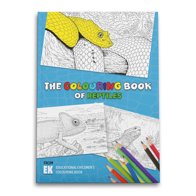 Exotics Keeper The Colouring Book of Reptiles Peregrine Livefoods Ltd