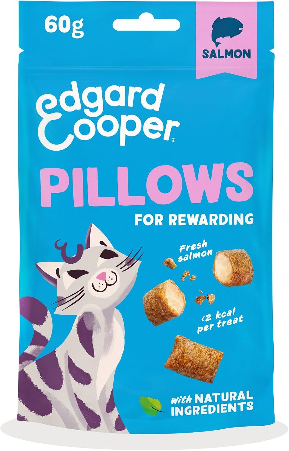 Edgard & Cooper Cat Pillows Salmon Flavour 60g Pedigree Wholesale Limited