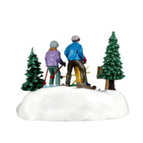 Family Ski Day Lemax Christmas Village Figurine Lemax