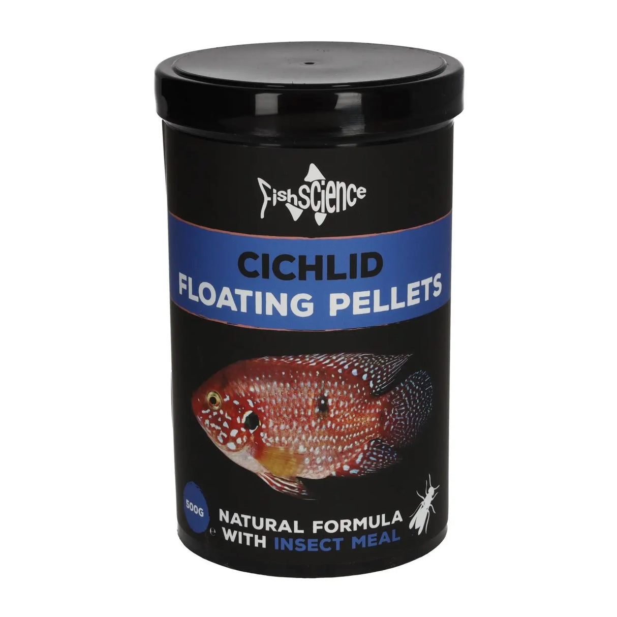 FishScience Cichlid Floating Pellets 500g – Nutritious Fish Food Fishscience Ltd