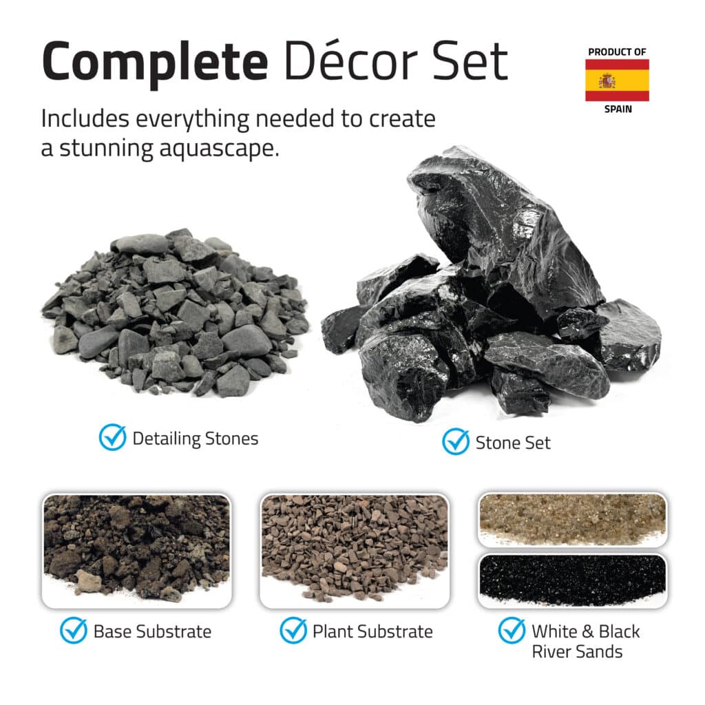 Fluval Black Aquascaper Mega Kit