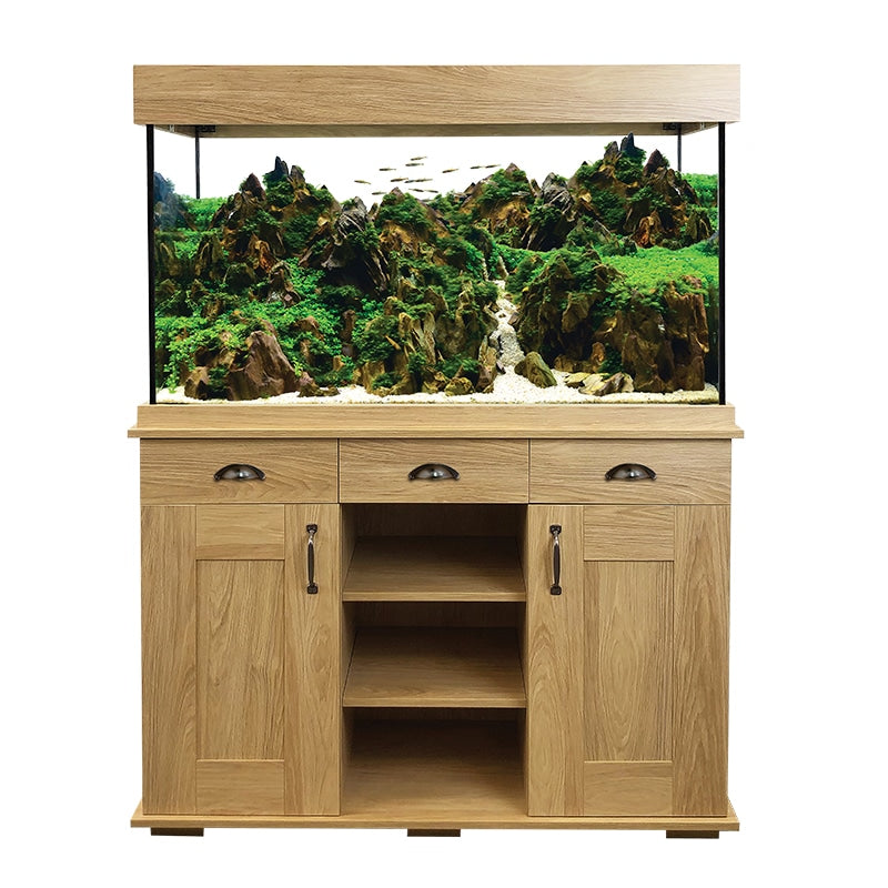 Fluval Shaker 252L Tank & Cabinet Hampshire Oak