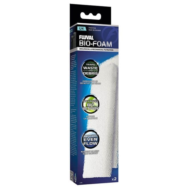 Fluval U4 Underwater Filter Foam Pad 2pcs
