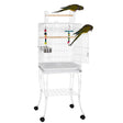 Liberta Gama Small Parrot White Cage Sky Pets