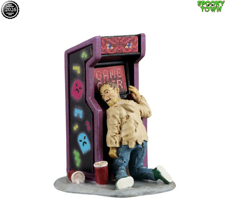 GAME OVER Lemax Spooky Town