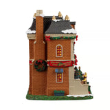 Garden Club Christmas Party Lemax Christmas Village Illuminated Building Lemax