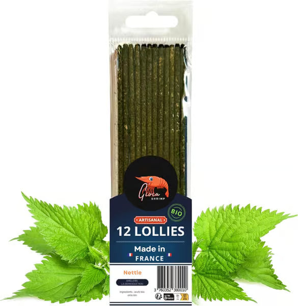 Gioia Shrimp Lollies Organic Nettle - 12 Lollies