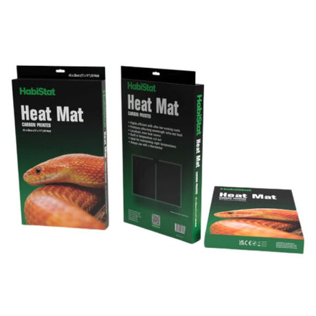 HabiStat Carbon Printed Heat Mat 20W 43x28cm (17 x 11") Arcadia/Monkfield Nutrition