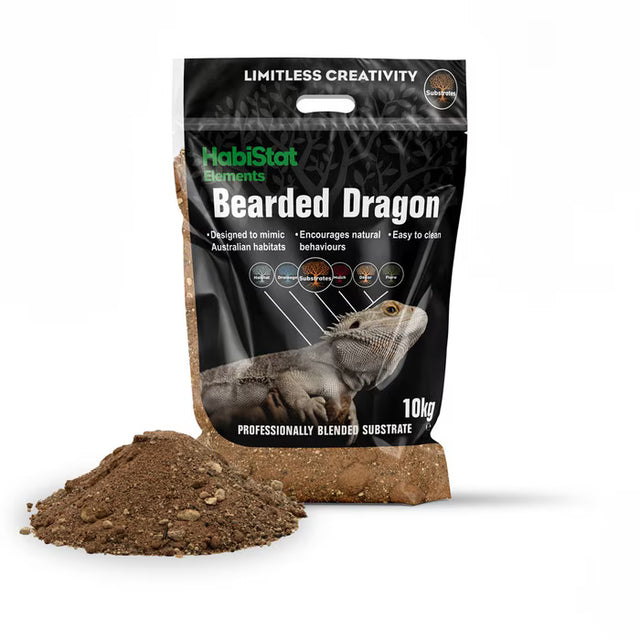 HabiStat Bearded Dragon Substrate 10kg Arcadia/Monkfield Nutrition