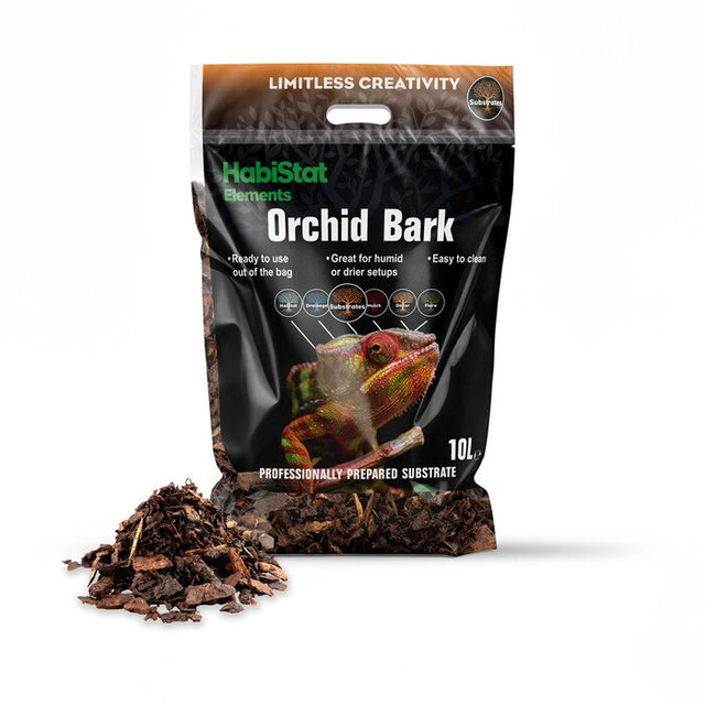 HabiStat Orchid Bark 10 Litres Arcadia/Monkfield Nutrition
