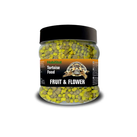 HabiStat Tortoise Food Fruit & Flower 200g – Natural Feed Arcadia/Monkfield Nutrition