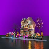 Halloween At The Wilson's with 4.5V Adaptor Lemax Spooky Town House Set Lemax Spooky Town