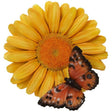 Vivid Arts Yellow Daisy with Butterfly Wall Hanging Resin Ornament Vivid Arts