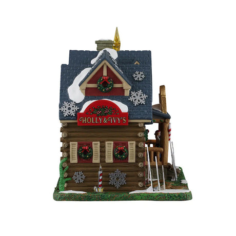 Holly & Ivy's Christmas Yard Decor Lemax Christmas Village Illuminated Building Lemax