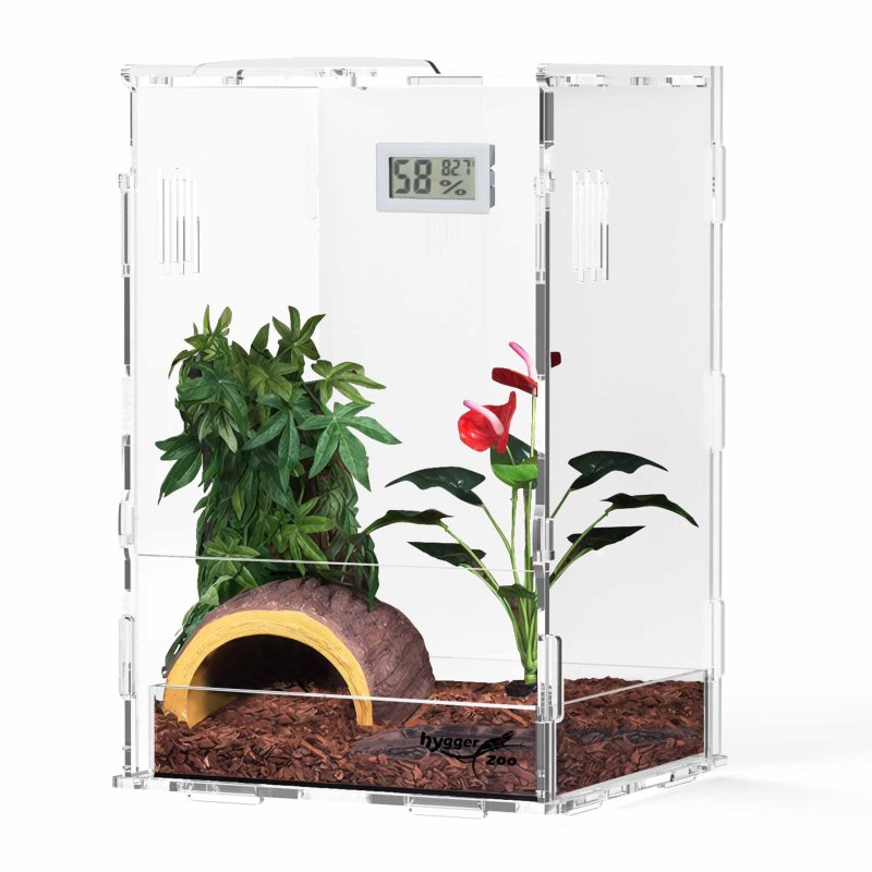 Hygger Acrylic Reptile Enclosure Vertical Small J & K Aquatics Ltd
