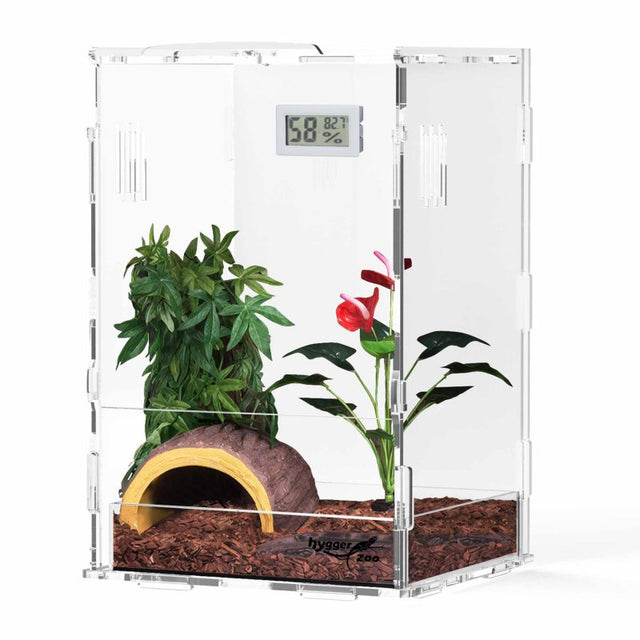 Hygger Acrylic Reptile Enclosure Vertical Small J & K Aquatics Ltd