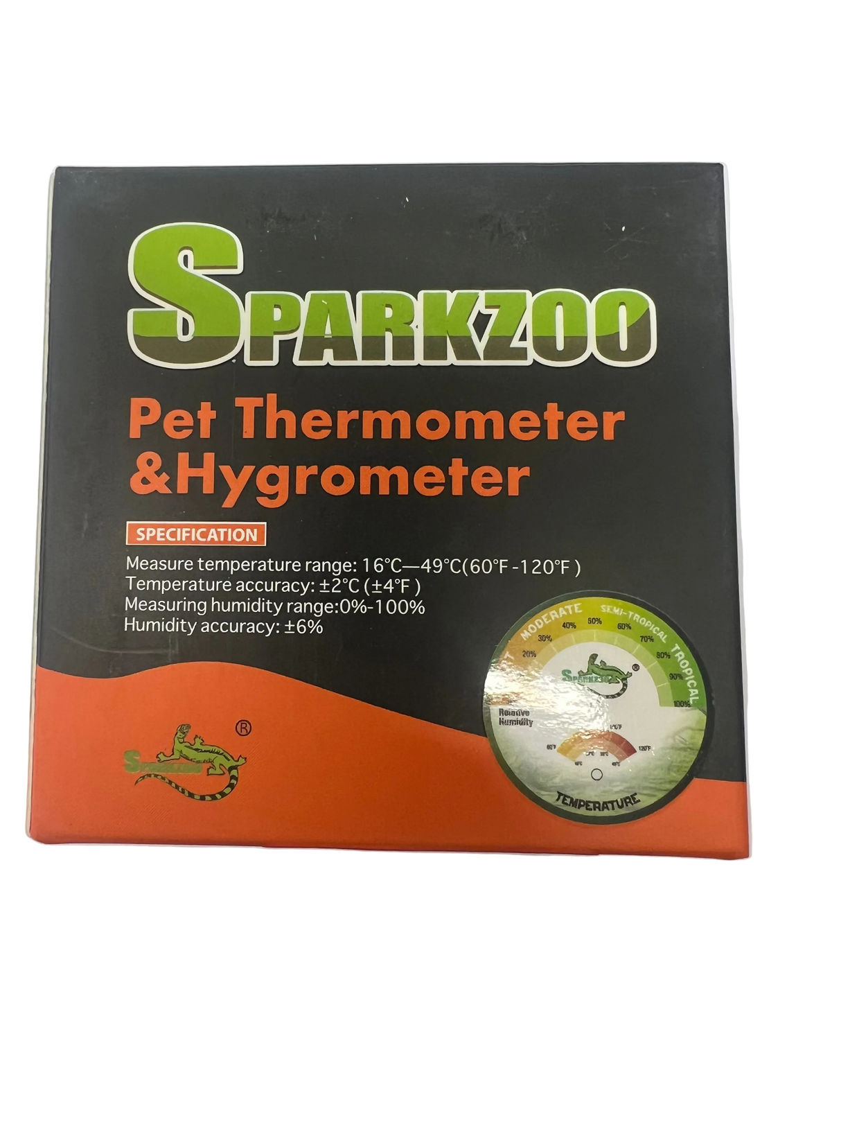 Pet Thermometer & Hygrometer Round Swallow Aquatics