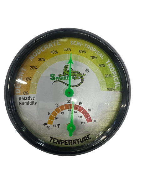 Pet Thermometer & Hygrometer Round Swallow Aquatics