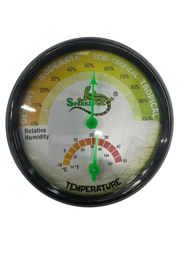 Pet Thermometer & Hygrometer Round Swallow Aquatics