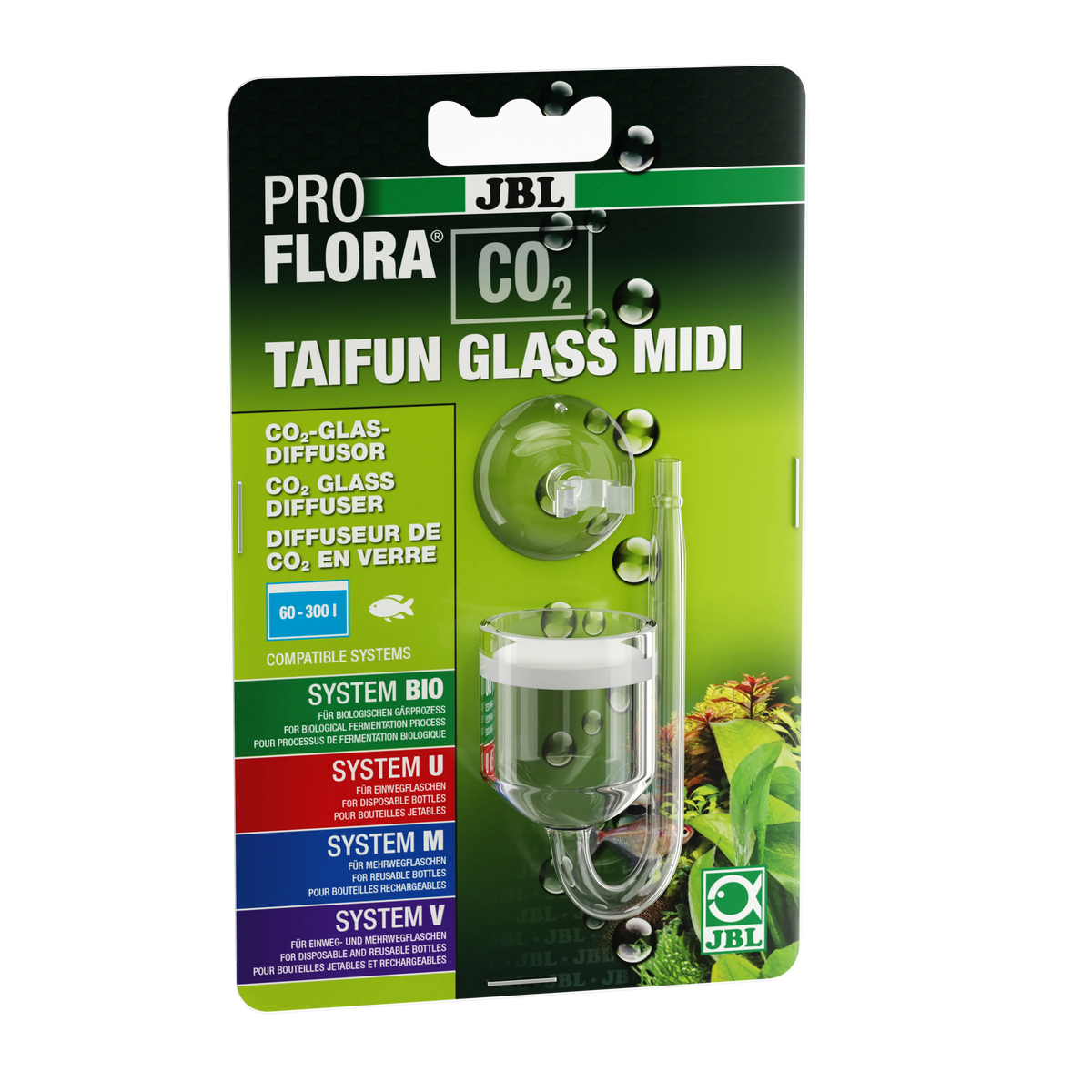 JBL PROFLORA CO2 TAIFUN GLASS MIDI Jbl Gmbh & Co