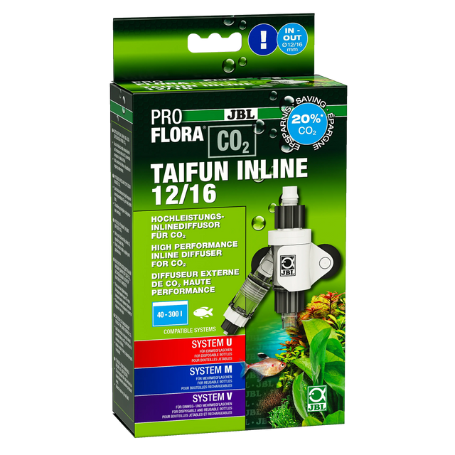 JBL PROFLORA CO2 TAIFUN INLINE 12/16 Jbl Gmbh & Co