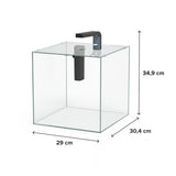 Kubus 22L Aquarium Black
