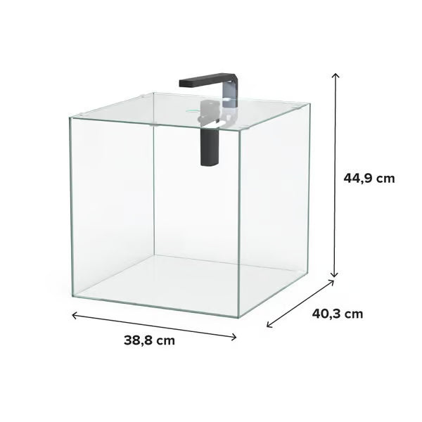 Kubus 54L Aquarium Black