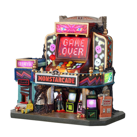 MONSTARCADE, WITH 4.5V ADAPTOR Lemax Spooky Town