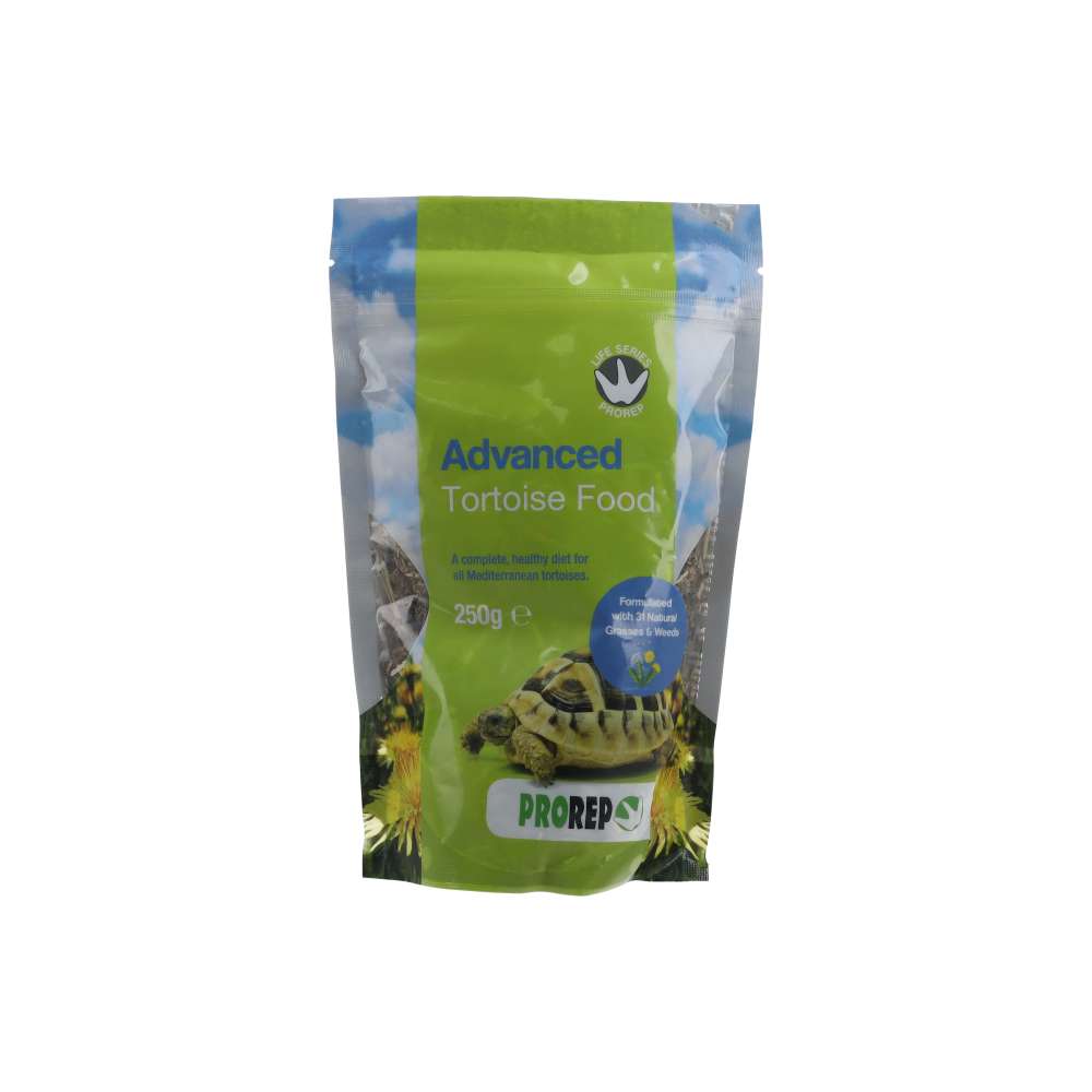 ProRep Advanced Tortoise Food Pouch 250g Peregrine Livefoods Ltd