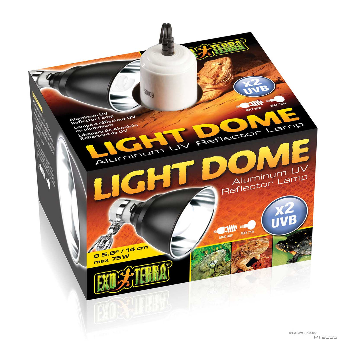 ExoTerra Light Dome Fixture 14cm Exo Terra