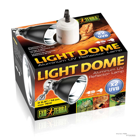 ExoTerra Light Dome Fixture 14cm
