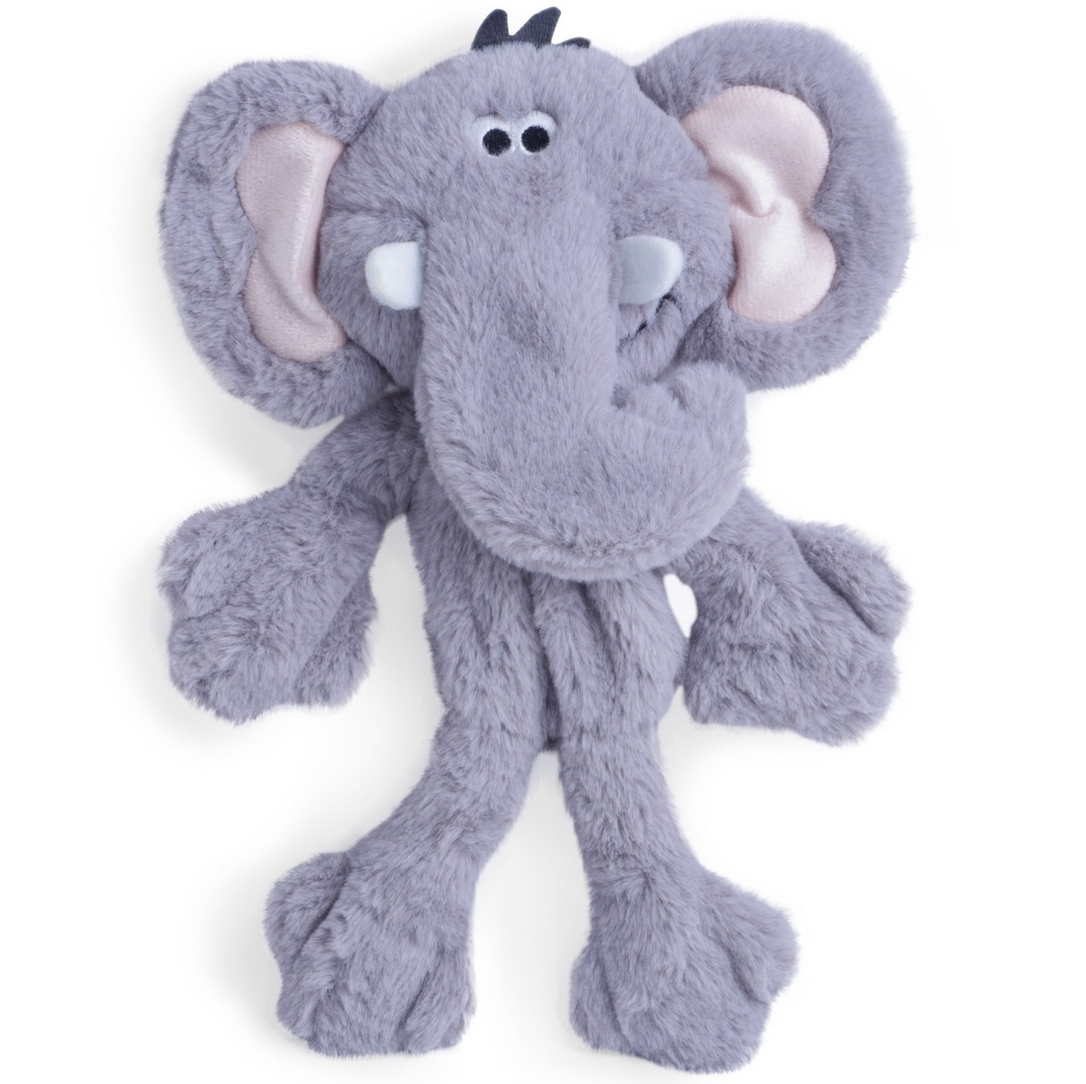 Petface Buddies Evie Elephant Rope Body Plush Dog Toy