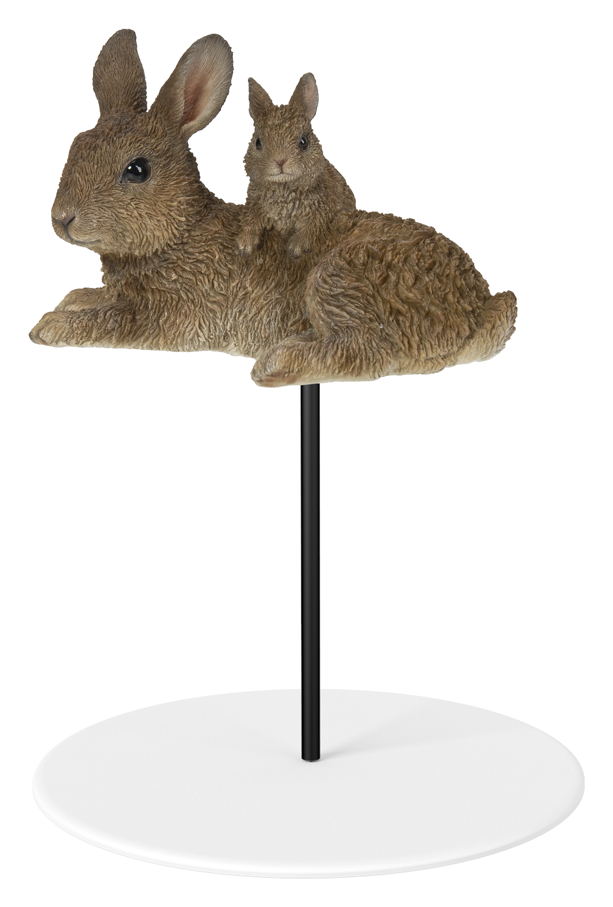 Mother & Baby Rabbit Plant Pal by Vivid Arts