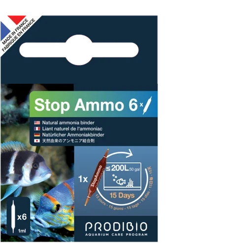 Prodibio Stop Ammo 6 Vials Red Sea Aquatics (Uk) Ltd