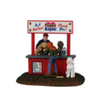 Puppy Kissing Booth Lemax Christmas Village Table Accent Lemax