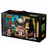 QUICK BITE SPIDER DINER SET Lemax Spooky Town